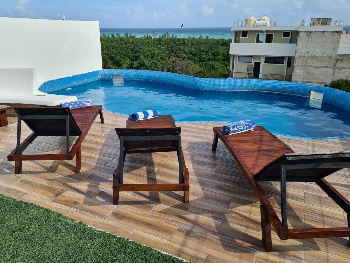 Aqua Vista By La Cultura Suites Плая-дель-Кармен Экстерьер фото